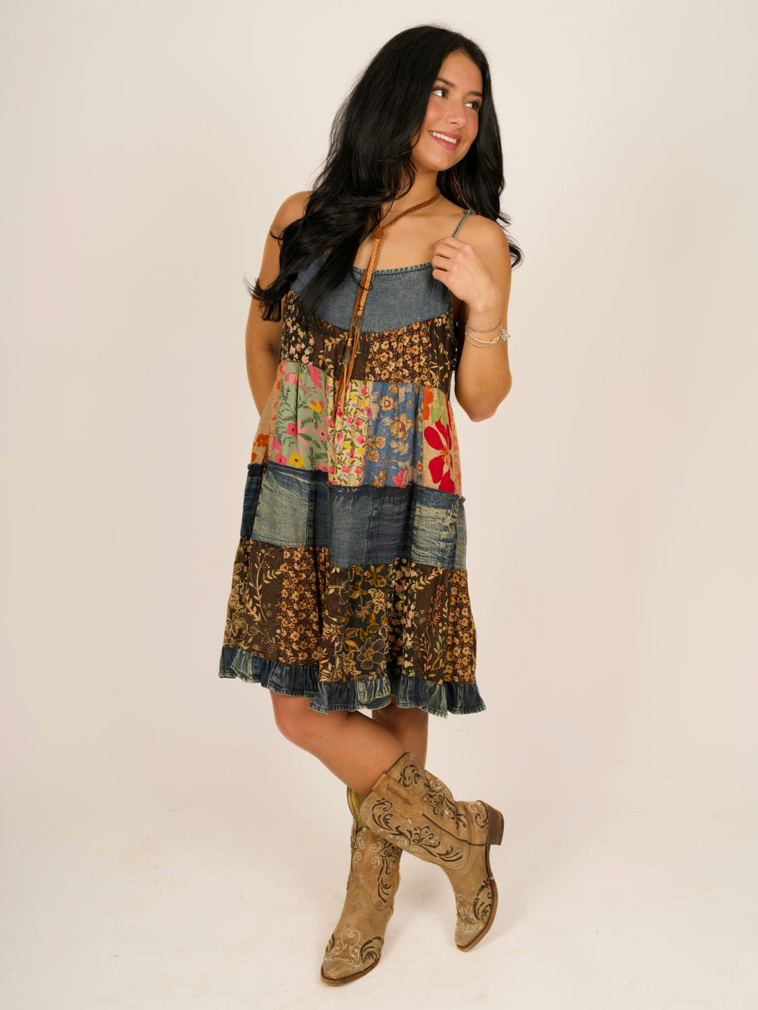 Cowgirl Spirit Babydoll Dress