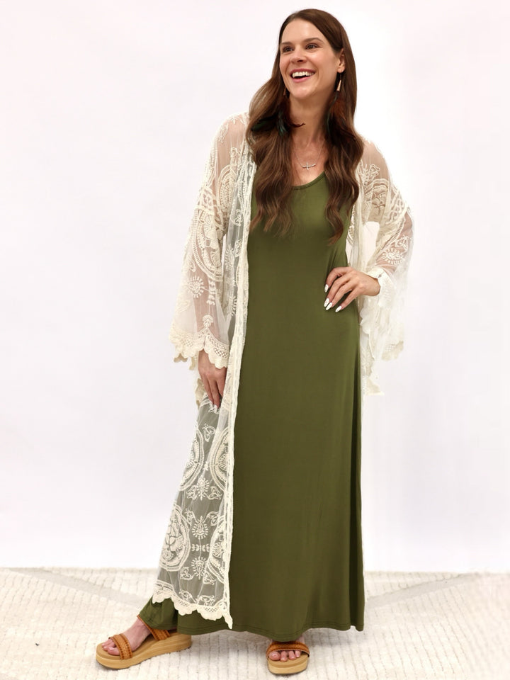 POL Secret Garden Lace Cardigan