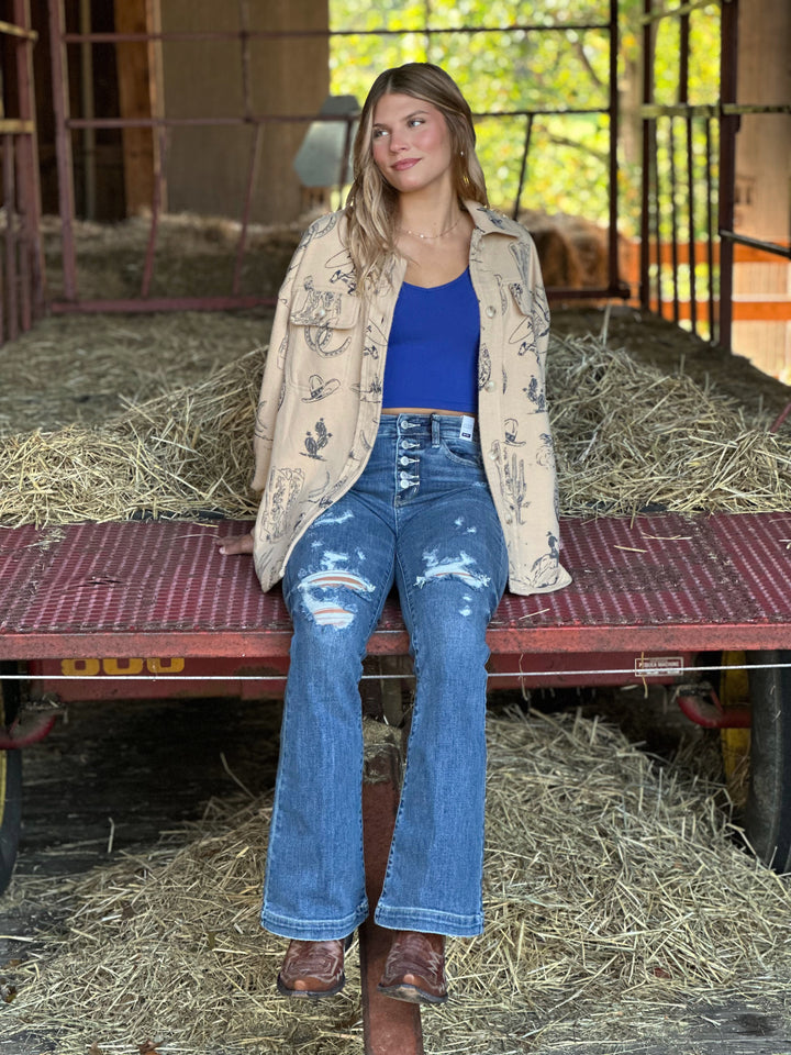 Western Nights Shacket