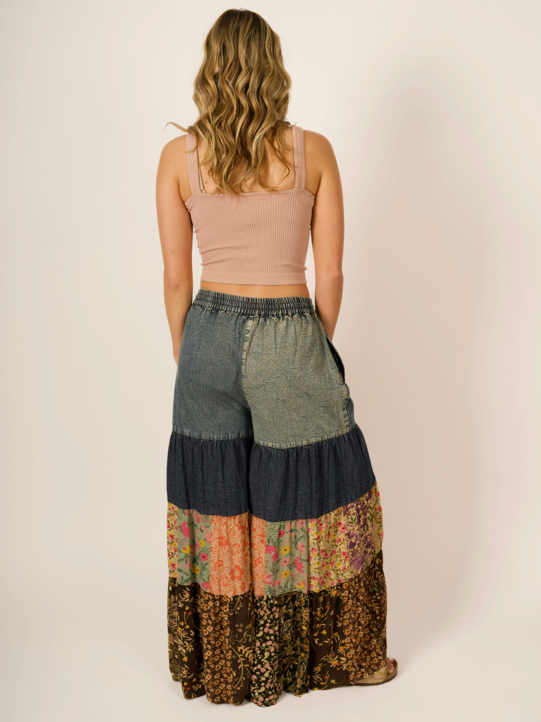 Bohemian Tier Wide Leg Pants