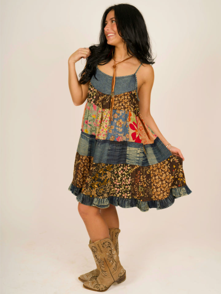 Cowgirl Spirit Babydoll Dress