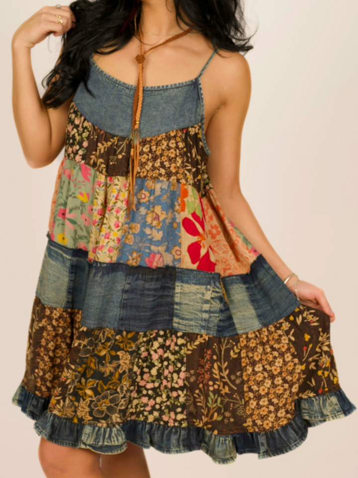 Cowgirl Spirit Babydoll Dress