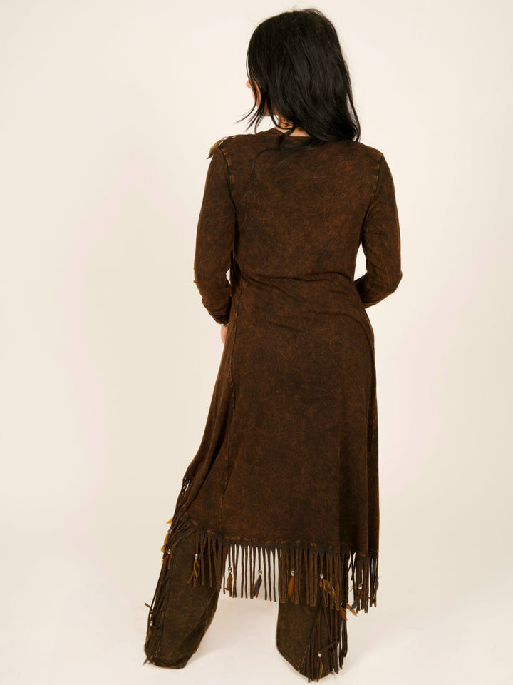 Fringe & Feather Long Duster