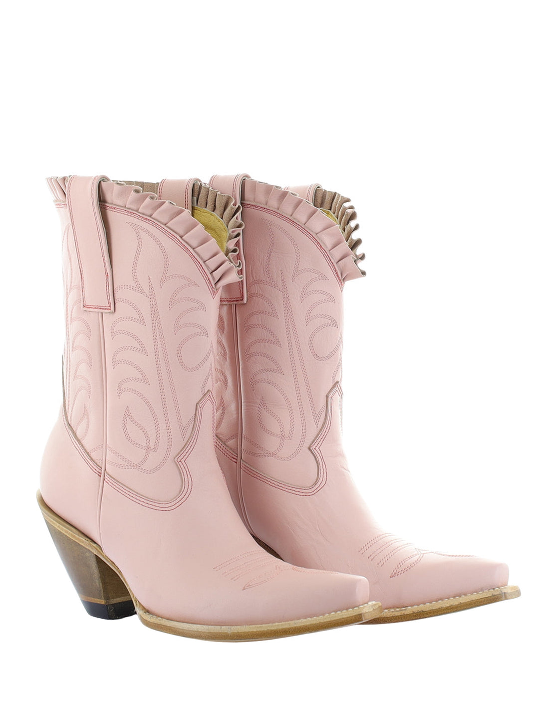 Old Gringo Frill Ride Pink Boots