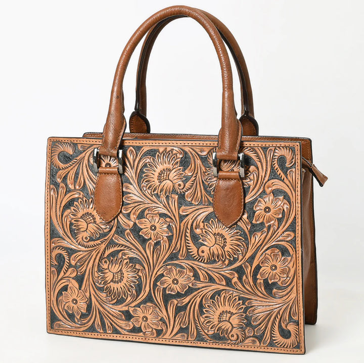 Reba Leather Tote Bag