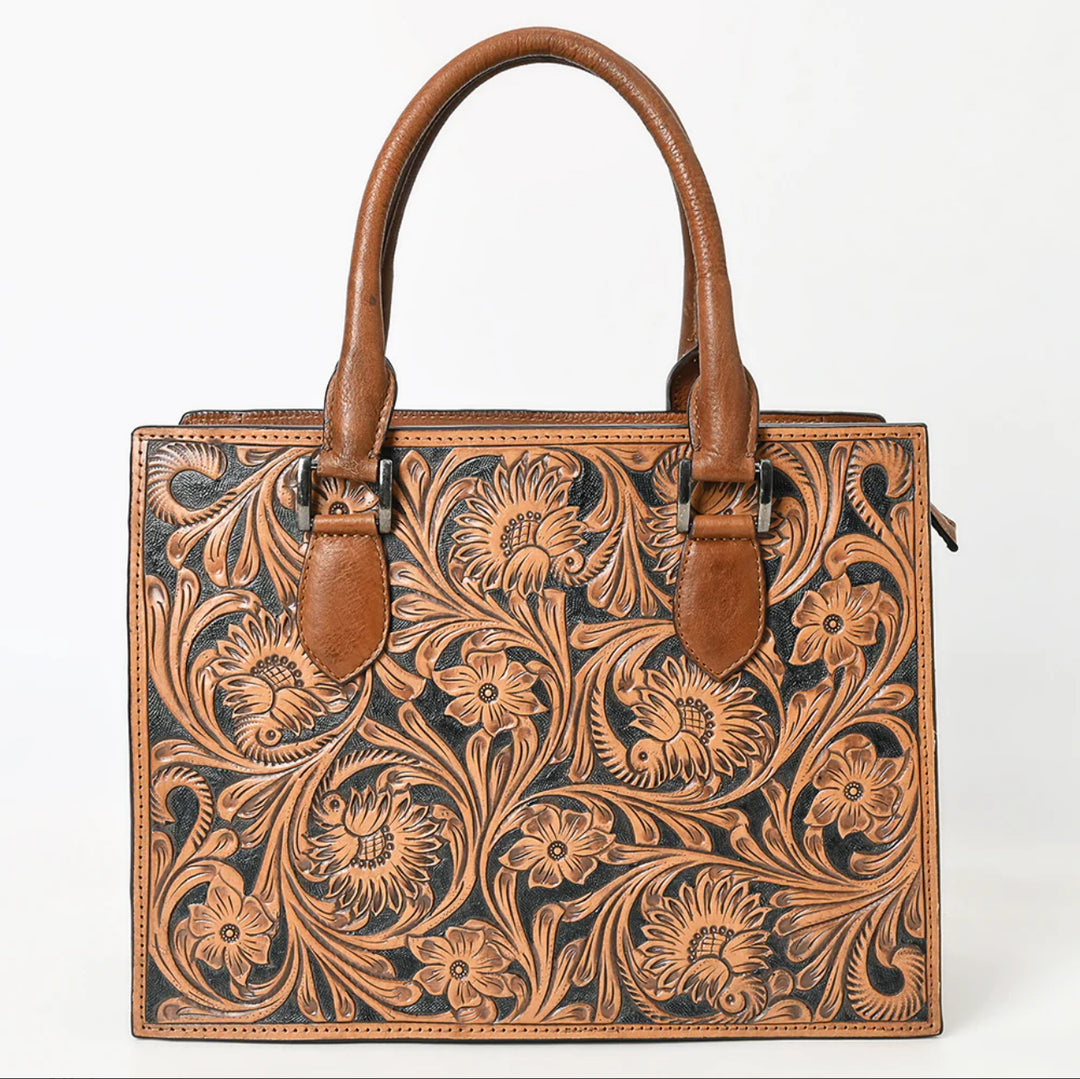 Reba Leather Tote Bag