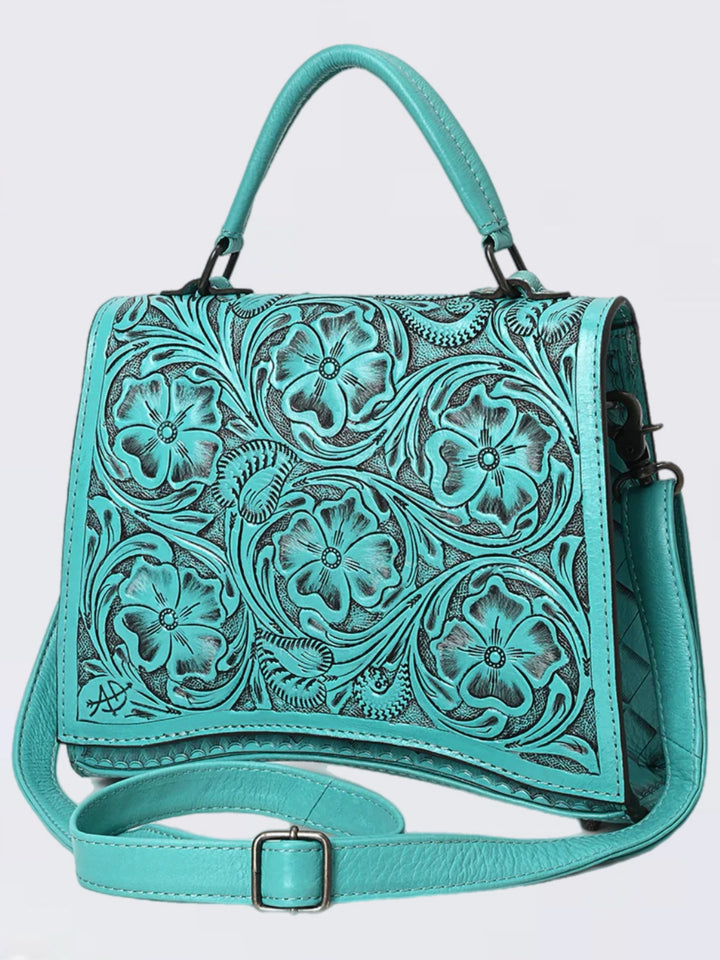 The Maverick - Tooled Leather Crossbody