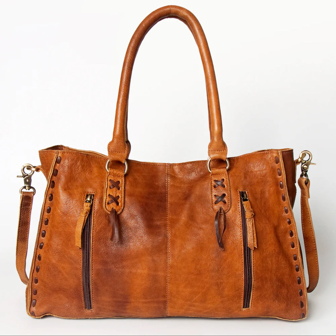 Chloe Leather Tote Bag