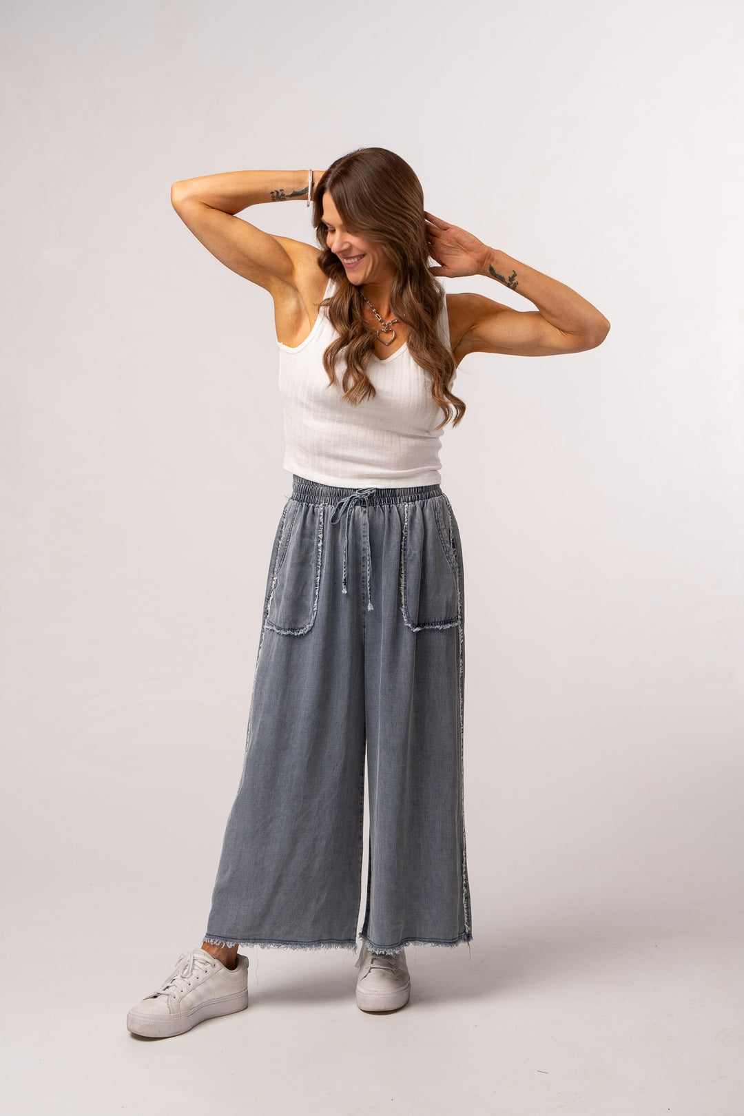 Stylish Comfort Tencel Pants