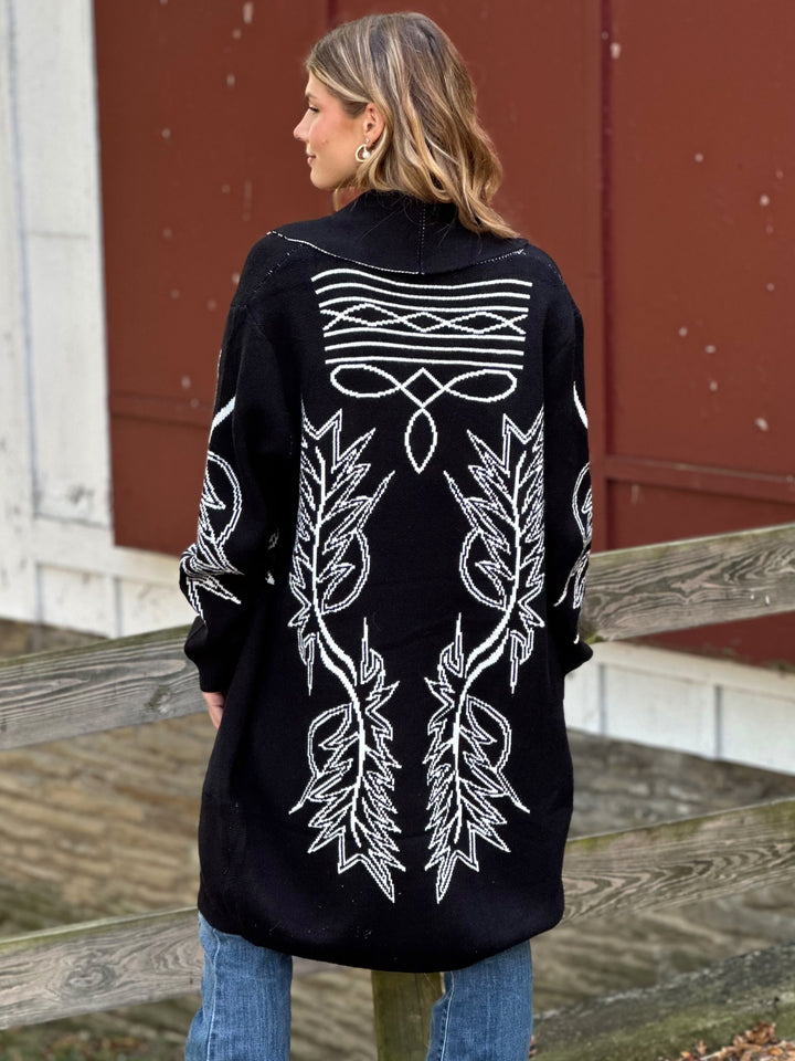 Buttery Soft Boot-stitch Cardigan