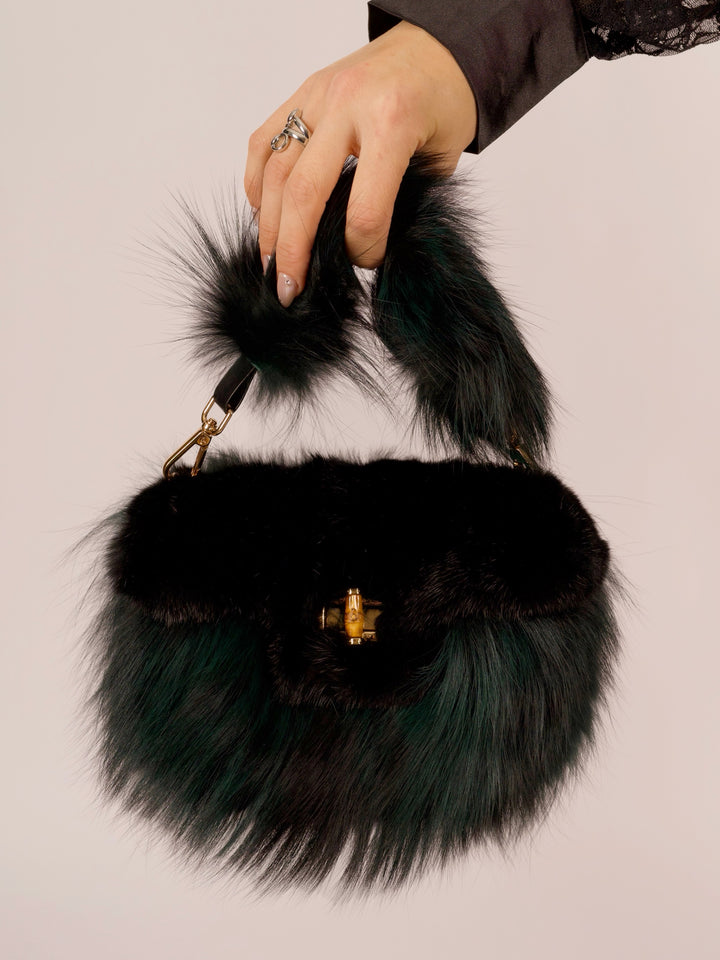 Mink and Fox Handbag