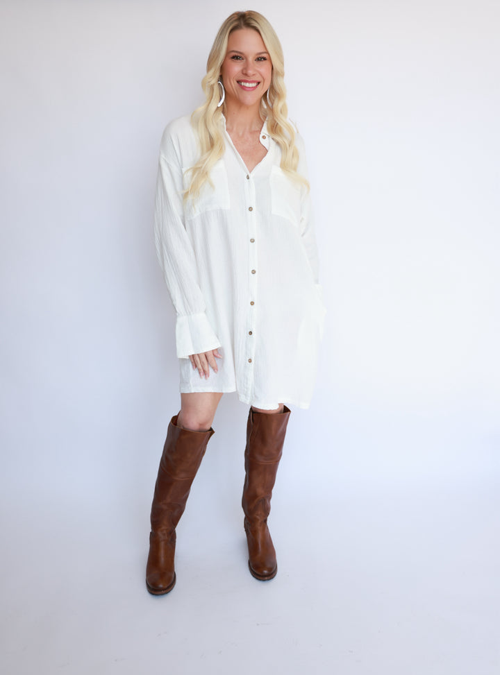 Simply Perfect Shirt Dress