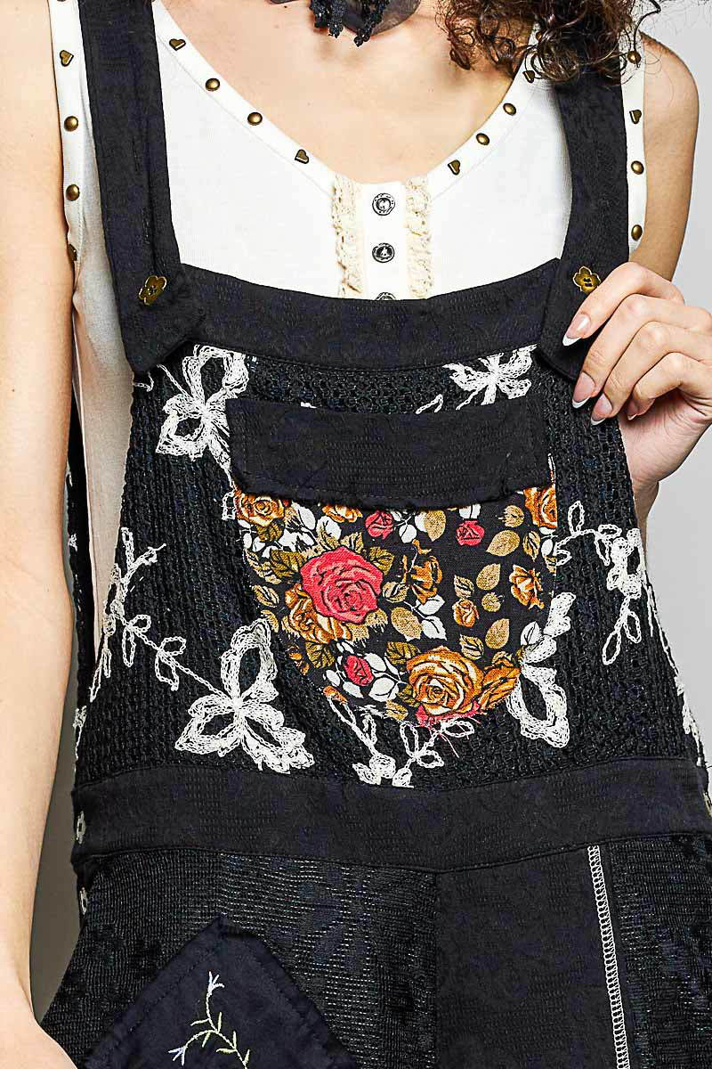 POL Starlit Stitch Overalls