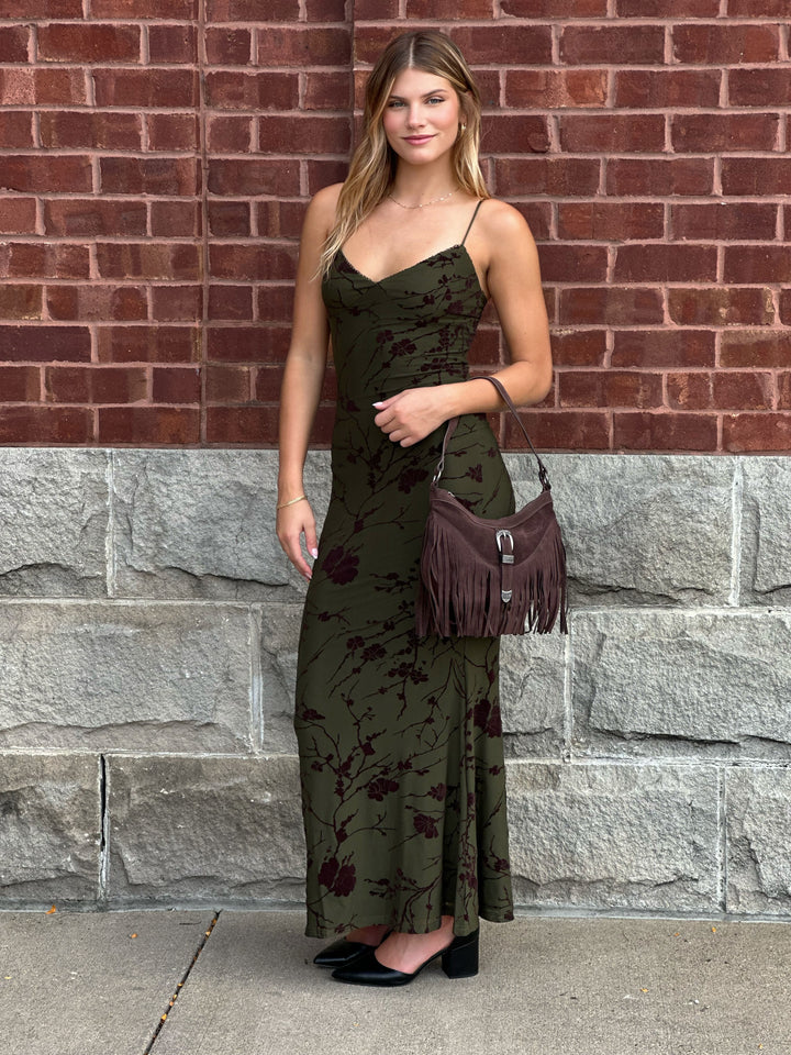 Isla Mesh Maxi Dress
