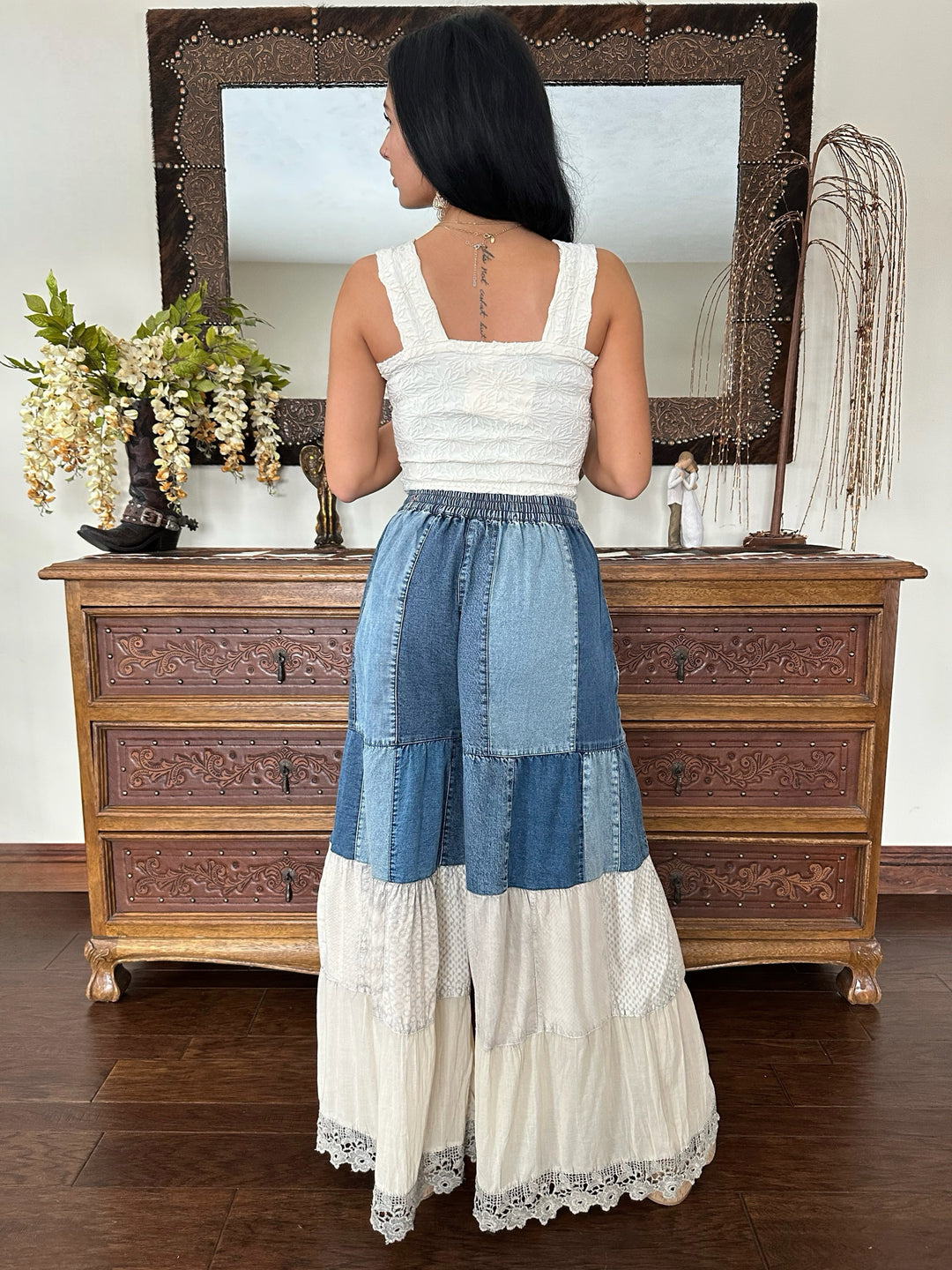 Free Spirit Wide Leg Boho Pants