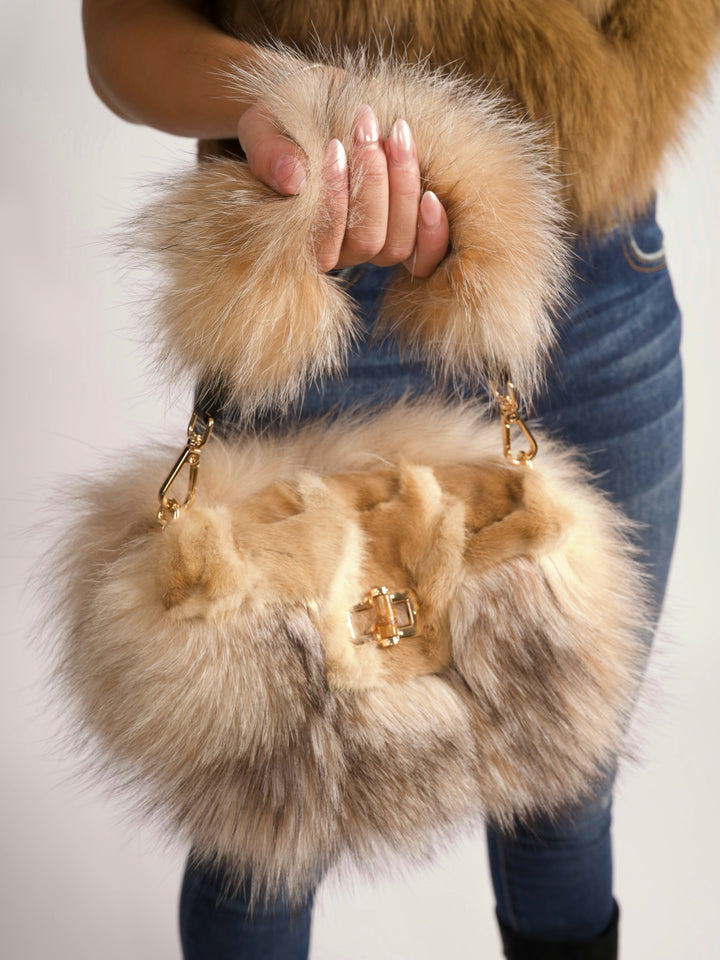 Mink and Fox Handbag