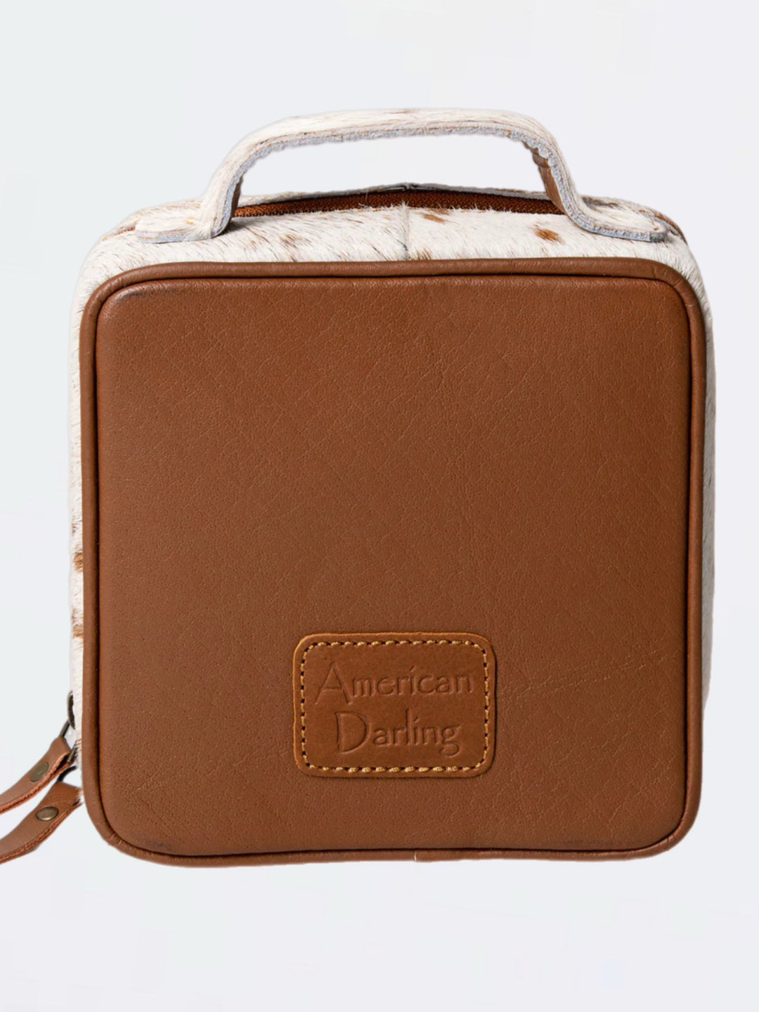 Rodeo Chic Hair-On Cowhide Jewelry Case