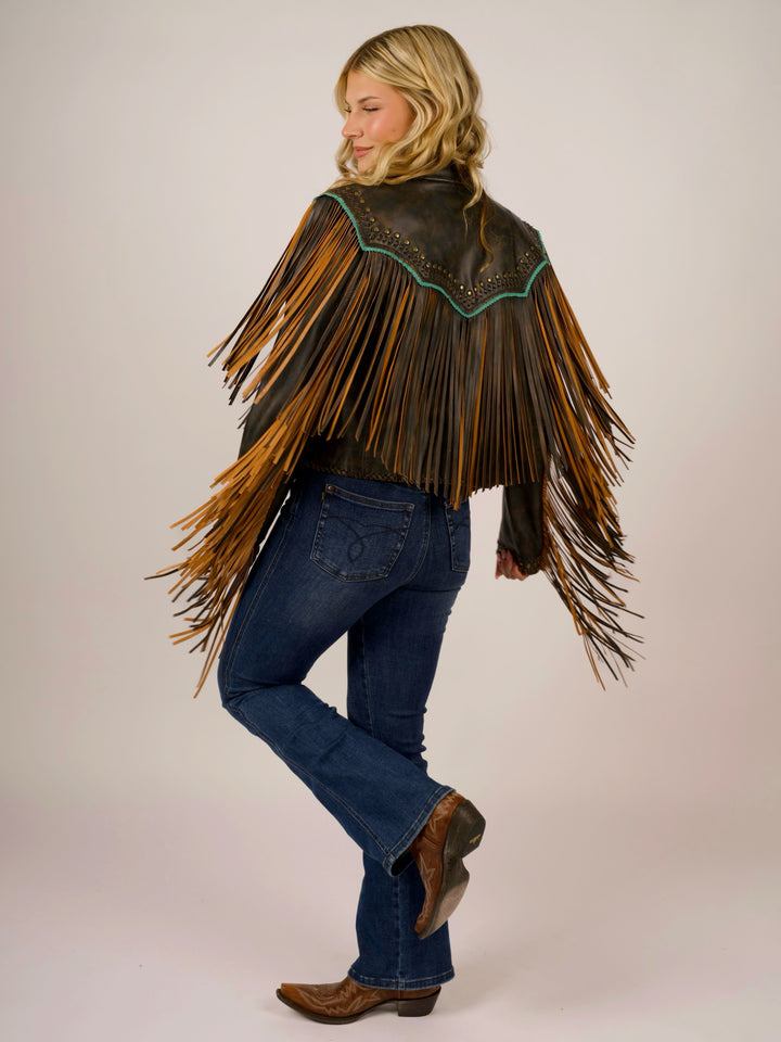 Wild Frontier Fringe Leather Jacket