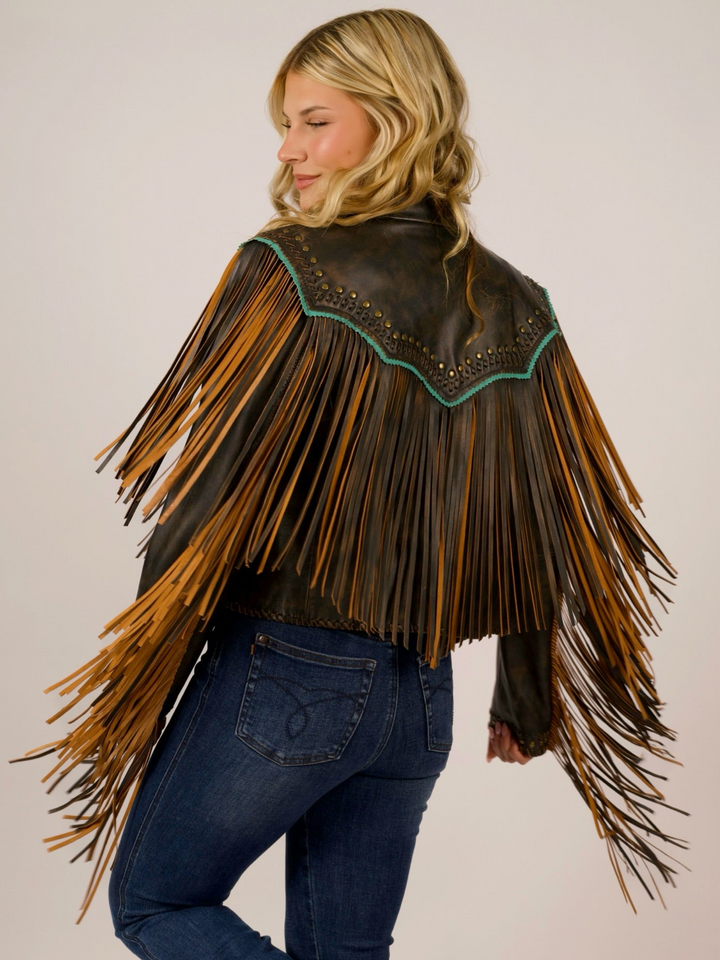 Wild Frontier Fringe Leather Jacket