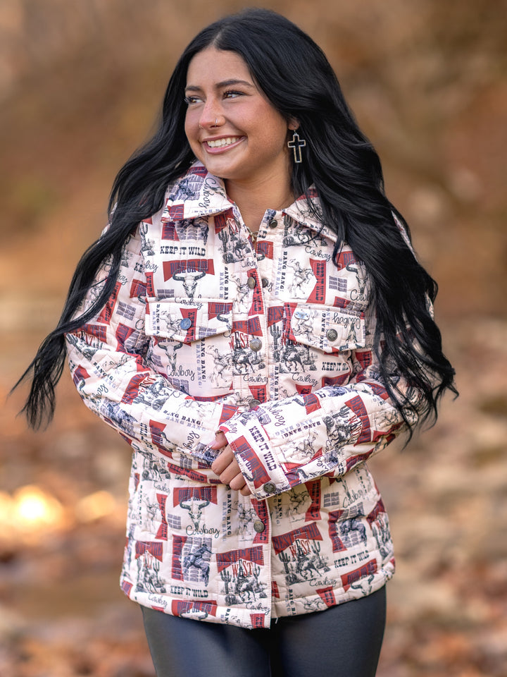 Keep It Wild Quilted Jacket
