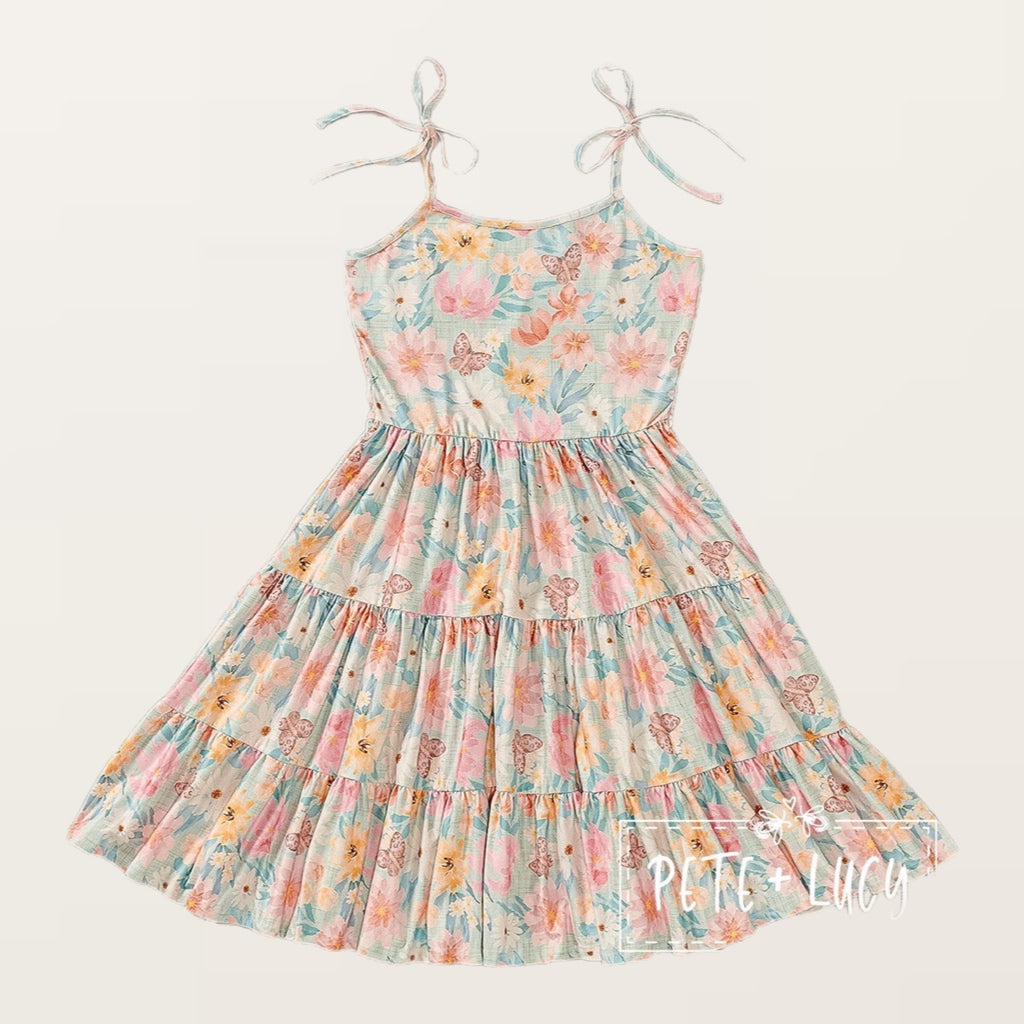 Little Girls Summertime Meadows Dress - Salt and Grace Boutique