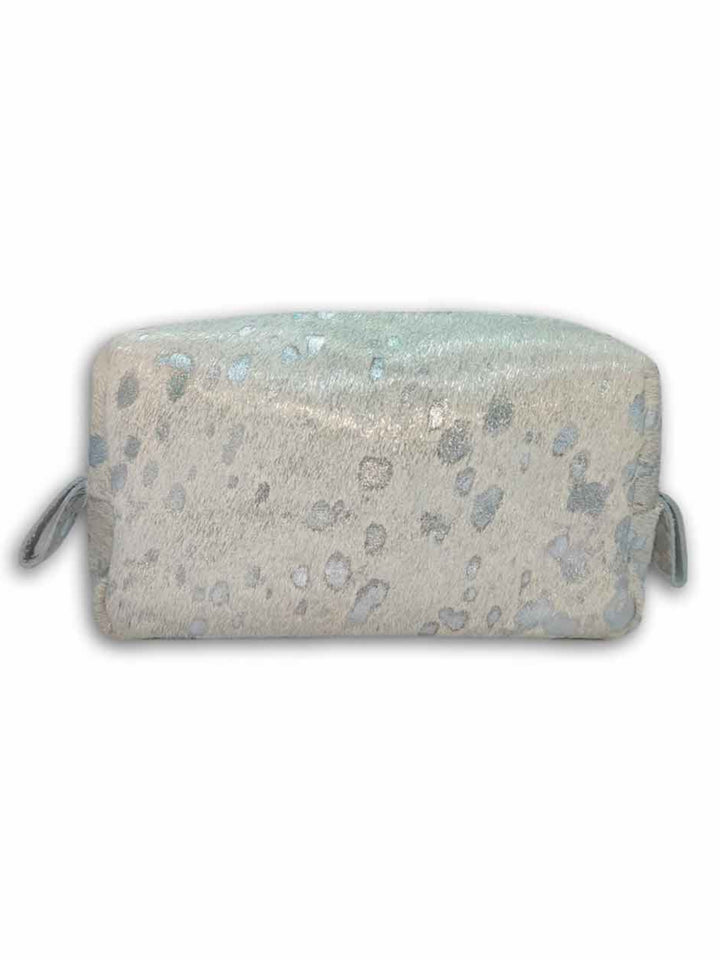 Acid Wash Cowhide Toiletry Bag