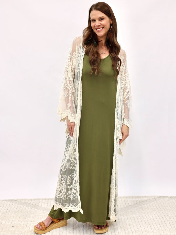 POL Secret Garden Lace Cardigan