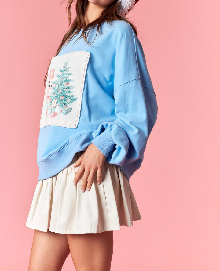 Vintage Holiday Charm Christmas Sweatshirt