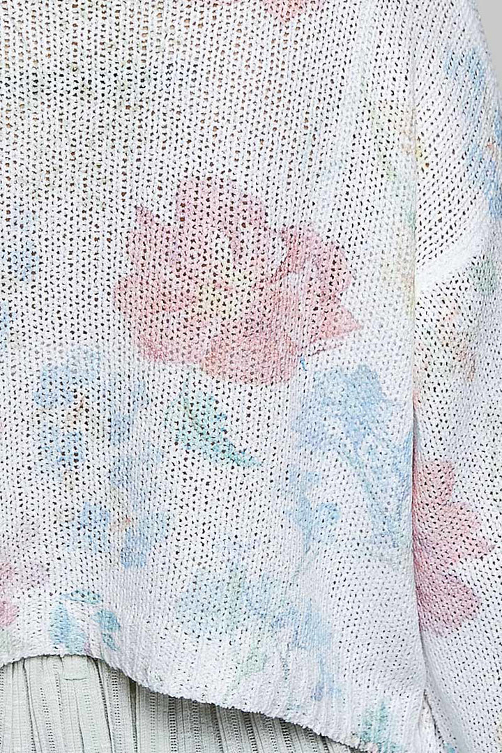 POL Can’t-Take-It-Off Button Down Floral Cardigan Sweater