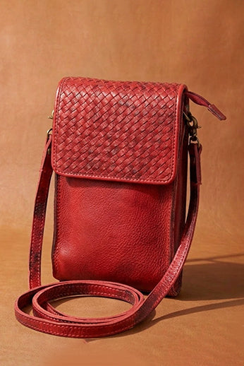 Buckaroo Cowhide Crossbody Purse
