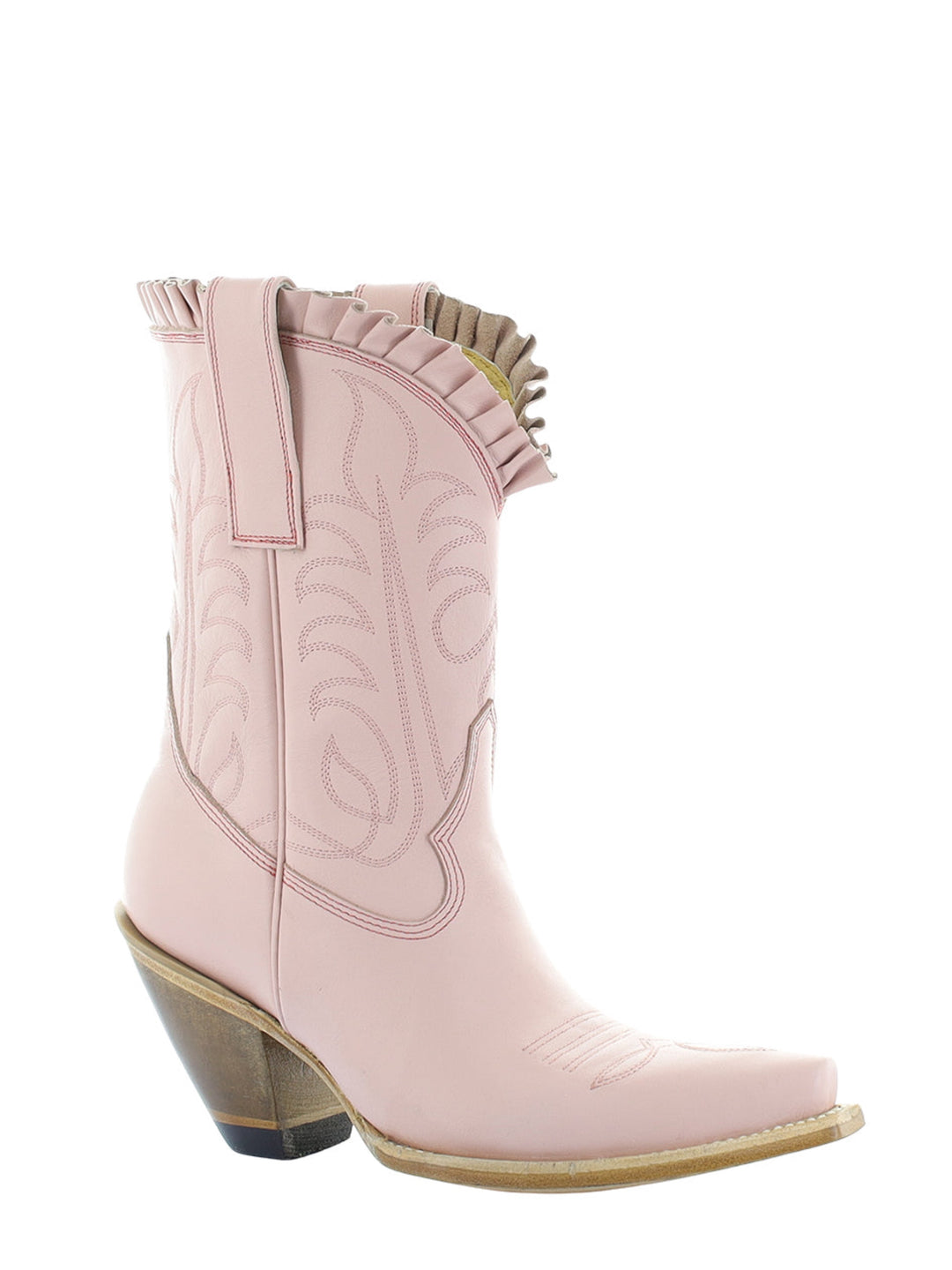Old Gringo Frill Ride Pink Boots