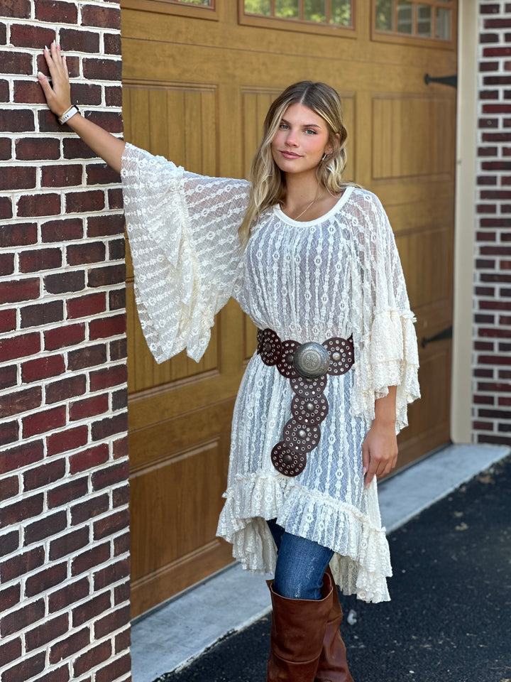 Carley Lace Tunic Top