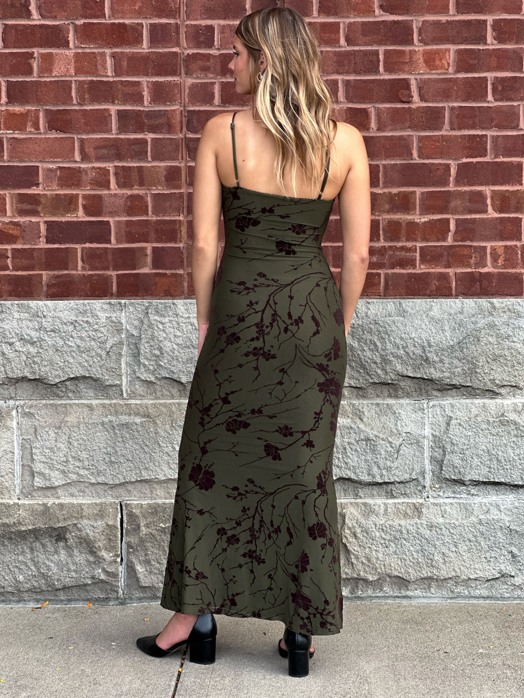 Isla Mesh Maxi Dress