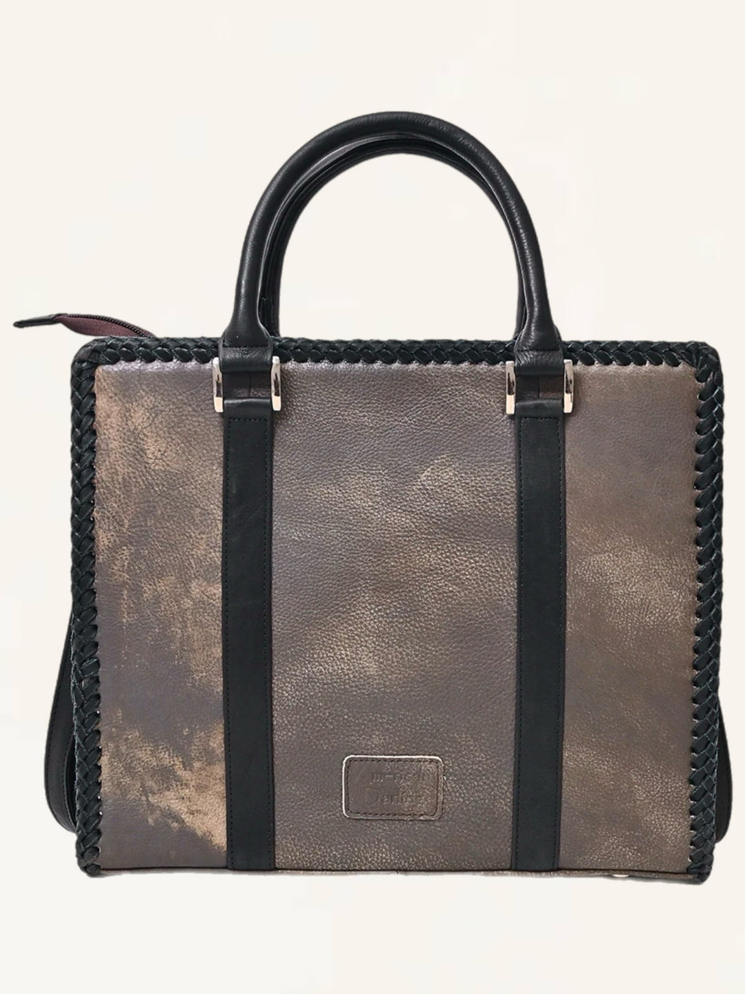 Urban Chic Quilted Leather Tote Handbag