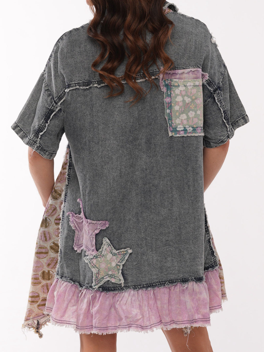 Soft Touch Denim Tunic Shirt / Dress