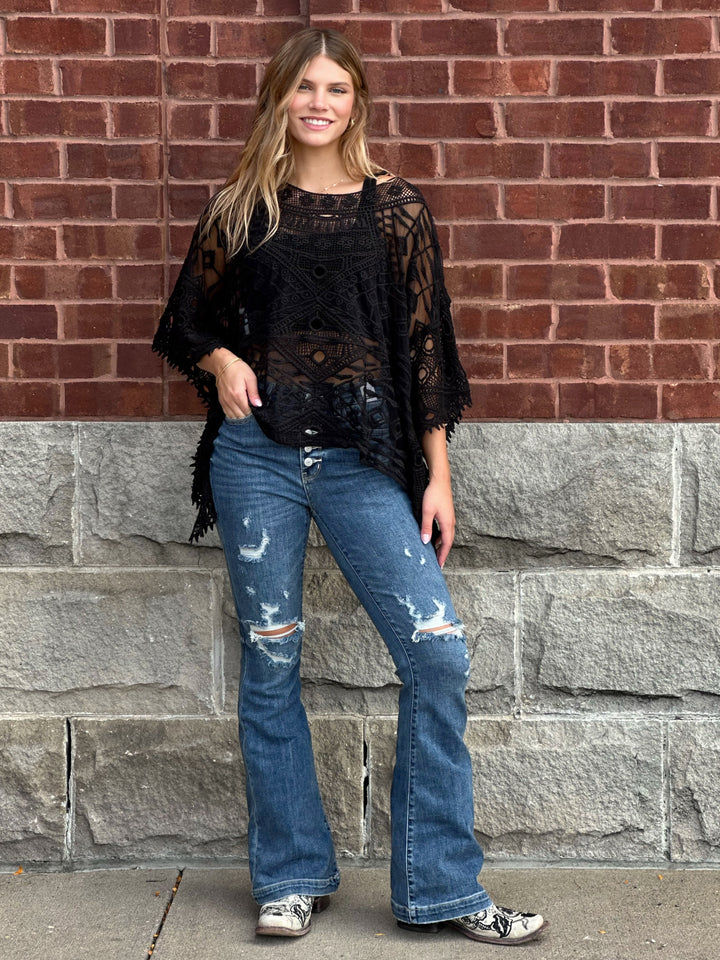 The Black Eliza Top