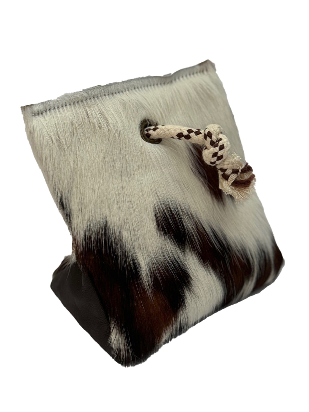 Genuine Hair-on-Hide Cowhide Doorstop