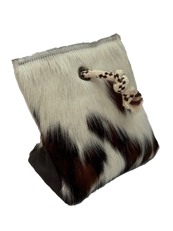 Genuine Hair-on-Hide Cowhide Doorstop