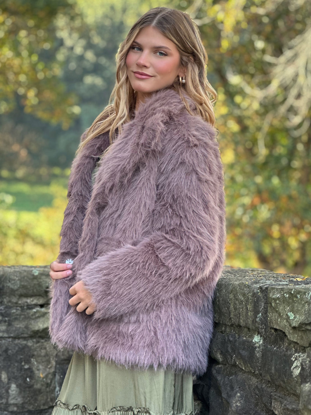 Shaggy Soft Faux Fur Jacket