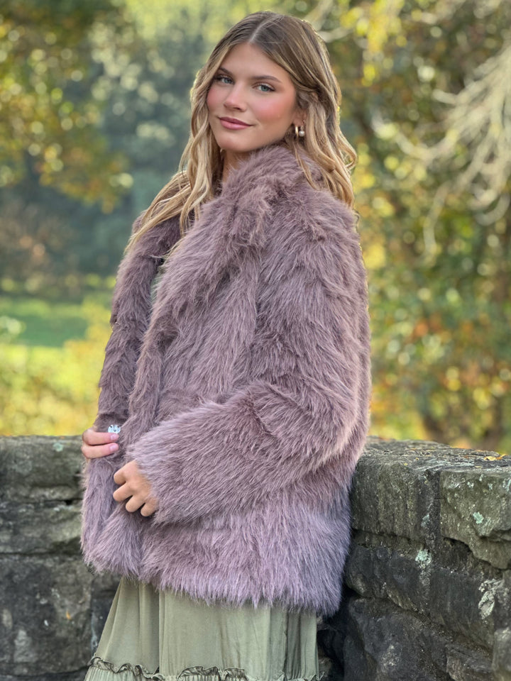 Shaggy Soft Faux Fur Jacket