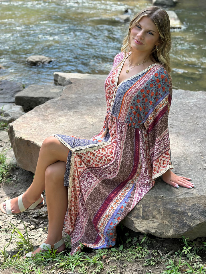 Sweet Escape Maxi Duster Dress