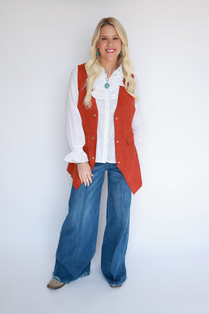 Harper's Haven Suede Vest