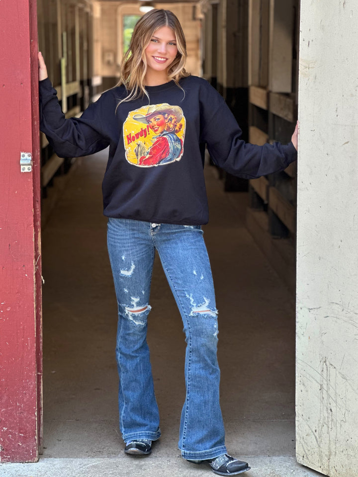 Howdy Crewneck Sweatshirt