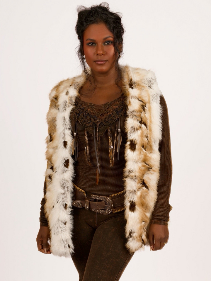 Desert Dream Cowgirl Faux Fur Vest