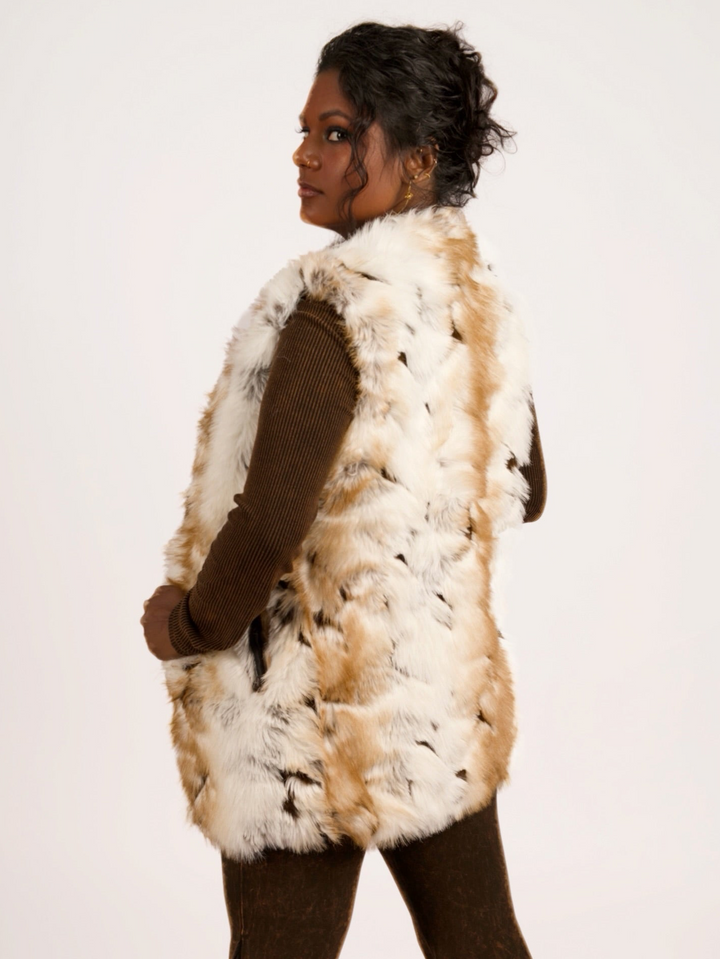Desert Dream Cowgirl Faux Fur Vest