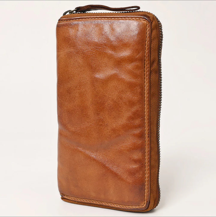 Handyman’s Zip Up Leather Wallet