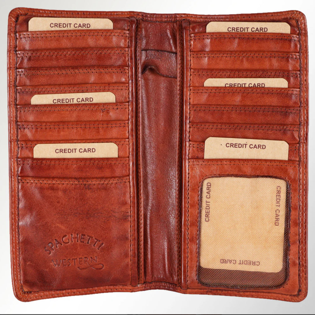 Spaghetti Western Skinny Leather Wallet