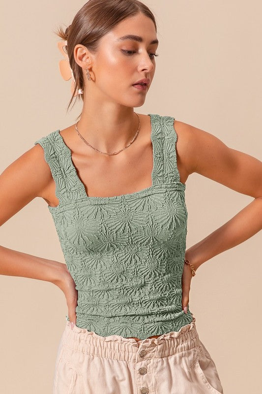 Floral Seamless Tank