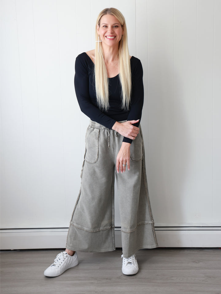 Cozy Cruiser Wide Leg Pants