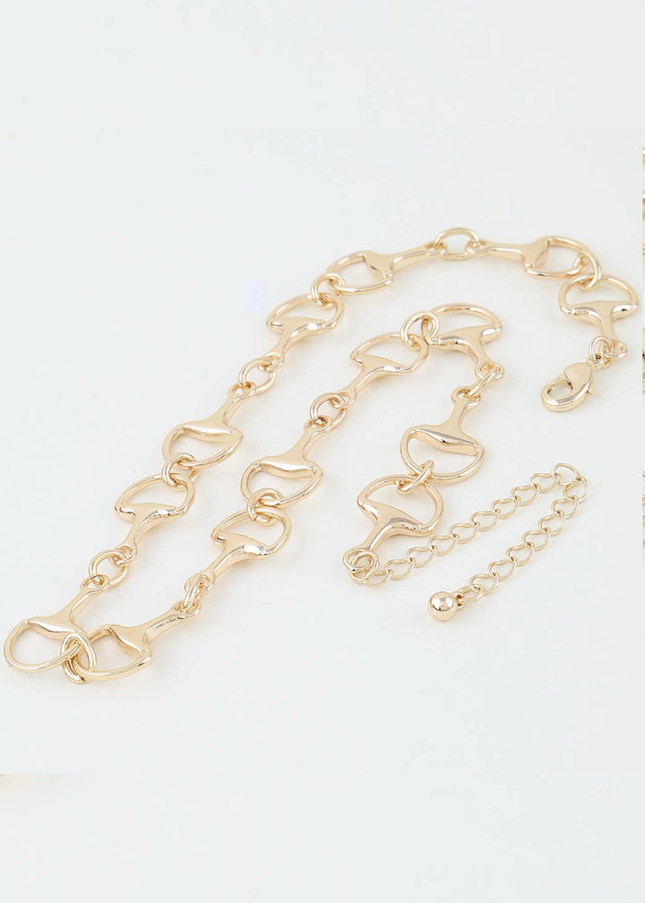 Hotter Bit Toggle Chain Choker Necklace